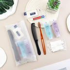 100 Sets Toiletry Kits Homeless Personal Hygiene Kit Bulk Homeless Care Package Supplies Travel Toiletry Kit Homeless Hygiene Kit Bulk for Men Women Charity Disposable Toiletry Kit(10-IN-1)
