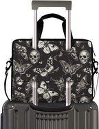 MNSRUU Laptop Bag for 15.6 inch Black Gothic Bats