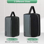 Carbrea Travel Toiletry Bag - Large Travel Bag for Toiletries, Cosmetics, Accessories, Gifts - Black