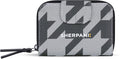 Sherpani Barcelona AT, Small Nylon Bifold Zipper Pocket Wallet, Travel Bag for Men Women, RFID Protection, Unisex Travel Gift (Houndstooth)