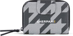 Sherpani Barcelona AT, Small Nylon Bifold Zipper Pocket Wallet, Travel Bag for Men Women, RFID Protection, Unisex Travel Gift (Houndstooth)