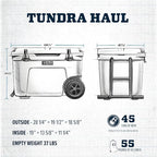 YETI Tundra Haul Portable Wheeled Cooler