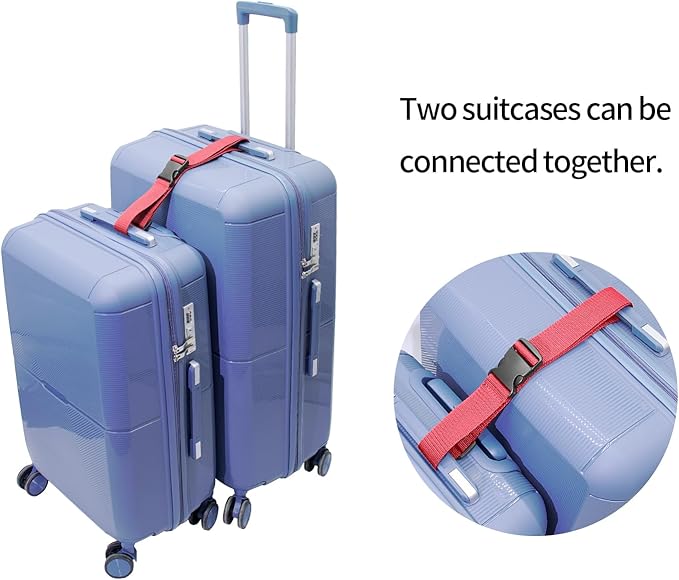 Luggage Straps 2-80Red
