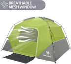 CAMEL CROWN Tents for Camping 4/8 Person Waterproof Tent Quick Setup Folding Outdoor Backpacking Tents Family Hiking