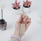 Ultrathin Personal Alarm Rainproof Ultra-Lightweight (0.8 oz) Bulky-Free Keychain Siren for Women, Students Safety. SOS Emergency 130db Hiking Alert Strobe Light. Replaceable Battery. Gold