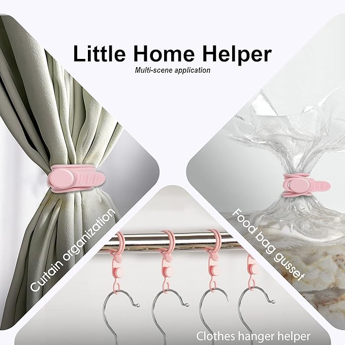 Silicone Cable Ties Cord Organizer for Cable Management, 16PCS 4.2" and 7.1" Reusable Cable Organizer Electronic Accessories for Home, Office, Kitchen, School, Travel (Pink)