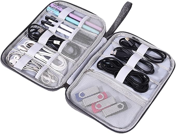 Organizer Case Small Electronic Devices USB Charger Accessories Mouse Phone Cable SD Power Bank Earphone