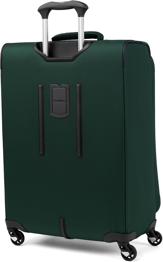 Travelpro Maxlite 5 Softside Expandable Luggage with 4 Spinner Wheels, Lightweight Suitcase, Men and Women, Forest Green, 2-Piece Set (21/29)