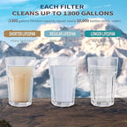 Yuclet 5 Pack Personal Water Filter Straw for Drinking Survival, 0.1-Micron Portable Water Purifier Straw Filters for Camping, Hiking, Travel, Backpacking & Emergency Preparedness