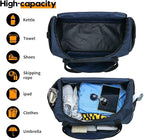 Uarition Gym Duffle Bag for Men - 55L Navy Blue Large Duffel Bags for Sports, Workout, Traveling, Durable Heavy Duty Duffel Gear Bag