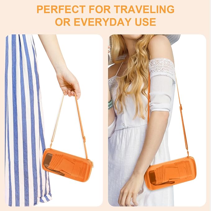 Compact Travel Umbrella with Case - Mini Umbrella for Purse, Small Lightweight &Tiny Design Perfect for Parasol Outdoor Sun&Rain Umbrellas