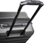 Samsonite Omni 2 Hardside Expandable Luggage with Spinner Wheels, 2-Piece Set (19/24), SOLID CHARCOAL