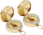 Camping Survival Compass Metal Compass Kids Compass for Hiking Camping Hunting Outdoor Military Navigation Tool
