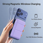 Azmuth for MagSafe Portable Charger, 10000mAh Magnetic Power Bank with 20W PD USB-C Fast Charging LED Display for MagSafe Battery Pack, Magnetic Travel Charger for iPhone 17/16/15/14/13/12 Series