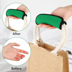 2 Pack Luggage Handle Wraps for Suitcase Bright Color Luggage Handle Covers Suitcase Tags identifiers Travel Accessories for Airplane/Flying (Green)
