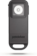 Pebblebee Halo Personal Safety Alarm | Loud Siren & Strobe Lights with Location Sharing, Rechargeable Safety Keychain Device with Flashlight | Works with Apple Find My & Google Find Hub
