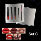 Jan Jean Long-Lasting Hydrating Lip Makeup Set for Women | 5-Piece Collection with Lipstick, Gloss, Liner | Everyday Beauty Essential Set C One Size