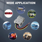 DC Buck Boost Converter 9-36V to 24V 10A 240W Voltage Regulator, Step Up Step Down Power Converter Module for Car Truck RV Automotive Electronics LED Driver Power Supply