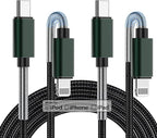 2Pack 10ft iPhone Fast Charger Cable, [Apple MFi Certified] Long USB C to Lightning Cable 10 Foot, High Fast 10 Feet Apple Charging Cord for Apple iPhone 14/14 Pro Max/13 Mini/12/11/XS/XR/8/7Plus,iPad