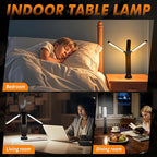 Cordless Camping Lights, Rechargeable Camping Lantern with Storage Bag, Waterproof LED Camping Lamp with Magnetic, Portable Outdoor Tent Light for Camping, Hiking, Emergency, Fishing