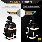 KwikSafety - Charlotte, NC - TORRENT Rain Jacket & Trench Coat ANSI OSHA Class 3 High Visibility Jacket Hi Vis Rain Gear