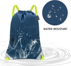 HOLYLUCK Drawstring Backpack Bag Sport Gym Sackpack