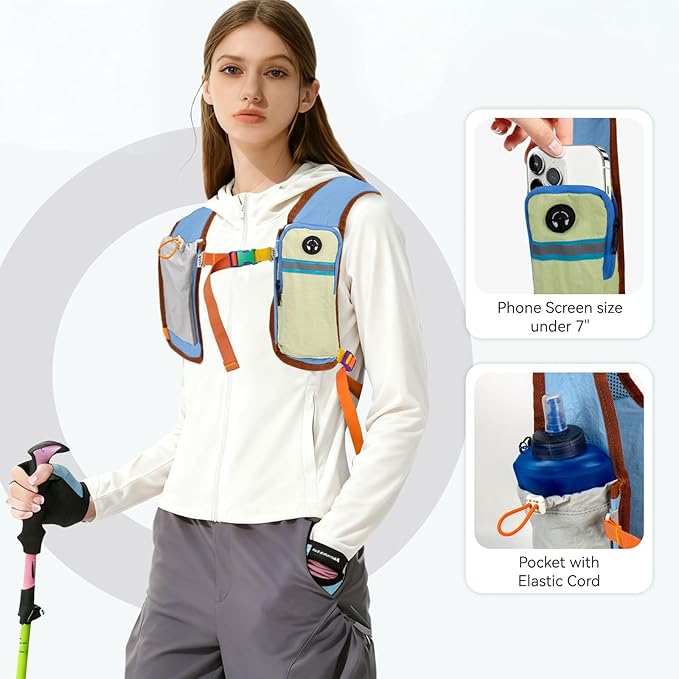 Small Hiking Backpack Travel Daypack 15L Colorful Lightweight Packable Foldable Casual Backpack for Women Men