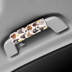 BIGCARJOB Set of 2 Pcs Luggage Handle Wraps with Cute Puppy Print Suitcase Handle Sleeve Cover Identifier Travel Bag Wraps Washable Trolley Case Grip Cover Set Travel Accessories