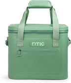 RTIC Ultra-Tough Soft Cooler 30 Can, Insulated Bag Portable Ice Chest Box for Lunch, Beach, Drink, Beverage, Travel, Camping, Picnic, Car, Trips, Floating Cooler Leak-Proof with Zipper