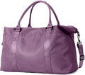 Travel Duffle Bag, Weekender Travel Bag Men Small Gym Bag for Women, Hospital Bag for Labor and Delivery, Overnight Bag Luggage Bag with Trolley Sleeve, Airplane Travel Essentials for Flying(Purple)