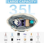 G4Free Beach Bag,Waterproof Beach Tote Pool Bags for Women,Compatible with Cup,Foldable for Weekender Travel