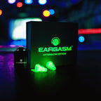 Eargasm High Fidelity Afterglow Glow-in-the-Dark Earplugs for Concerts, Festivals, Musicians, DJs, Night-Life Hearing Protection - Reusable Ear Plugs for High Fidelity Noise Reduction up to 21 dB