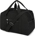 Uarition 14 inch Small Gym Bag for Men & Women, Mini Duffle Bag for Travel Sports, Lightweight Carry On Duffel Bag, Black