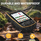 Handheld GPS for Hiking, Rugged and Waterproof Handheld GPS Navigator, 3.2" Sunlight Readable Screen, Compact Satellite Handheld GPS with USA Topo Map, Multi-GNSS Support, Extra Battery Life