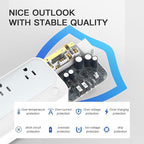 Universal Voltage Converter us to Europe, 220v to 110v Power Travel Converter Combo, 250W Step Down European Adapter 220 to 110 for UK Italy, Transformer European Travel Plug for Curly Hair Stick