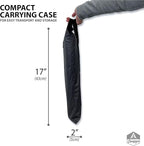Tent & RV Camping Organizer with Zippered Flap, 9-Shelf Storage. RV Shoe Organizer, Dining Tent Organizer. Organize Any Other Camp Gear/Accessories (Patented - Licensed)