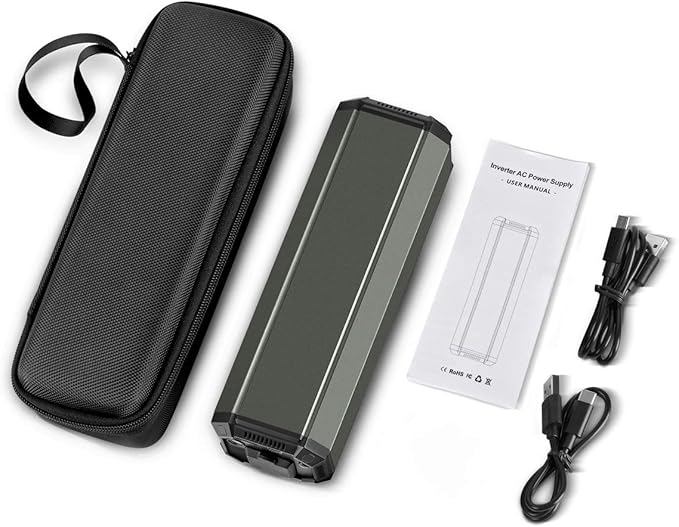 AC Outlet Portable Laptop Power Bank, Universal 116Wh/31200mAh 100W Travel Laptop Charger, External Battery Pack for MacBook, Acer, HP, Samsung, Dell, ASUS, Lenovo, Notebook