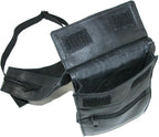 CTM Leather Deluxe Travel Shoulder Wallet