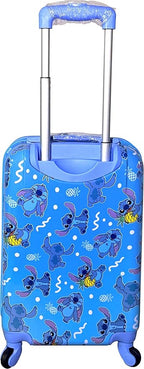 Fast Forward Kids Licensed Hard-Side 21" Spinner Luggage Lightweight Carry-on Suitcase Stitch I