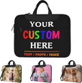 Custom Laptop Bag Personalized Laptop Case Sleeve Shoulder Bag With Photo Logo Text Slim Computer Messenger Briefcases