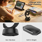 Charger Compatible with Cosmo Jr Track 5 4 3 Watch, Anti-Slip Charging Stand Dock with 3.35Ft USB Cable Cord, Kids Smartwatch Accessories