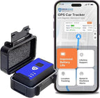 Brickhouse Car Trackers for Your Vehicle - Spark Nano 7 GPS Tracker with Magnetic Waterproof Case - Hidden Real-Time 4G LTE Vehicle Finder - GPS Tracking Device for Cars & More - Subscription Required