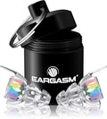 Eargasm High Fidelity Rainbow Earplugs for Concerts, Festivals, Musicians, DJs, Night-Life, Motorcycle Hearing Protection - Reusable Ear Plugs for High Fidelity Noise Reduction up to 21 dB