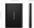 50000mAh Laptop Power Bank 5/9/12/16/19/20V Portable Laptop Battery Charger with QC3.0 USB-A Port & 12V Type-C Port for Laptop, Tablet, Smartphone and More Devices