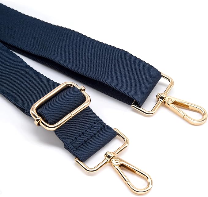 S&loyoe Thickened Solid Color Purse Straps Replacement Crossbody Bag Strap Adjustable Wide Guitar Straps for Handbags 1.5inch