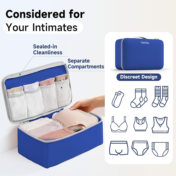 9 Set Packing Cubes for Travel, Gifts for Women Mom,Anti-Tearing Suitcase Organizer,OlarHike Vacation Essentials & Accessories for Cruise Ship