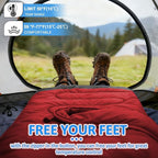 oaskys Camping Sleeping Bag - 3 Season Warm & Cool Weather - Summer Spring Fall Lightweight Waterproof for Adults Kids - Camping Gear Equipment, Traveling, and Outdoors