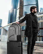 MATEIN 18 Inch Extra Large Laptop Backpack, 50 L Travel Backpack with Anti Theft Pocket & TSA Laptop Compartment for Men Women, Multiple Pockets Business Computer Carry On, Grey