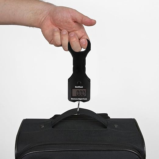 Beavorty 30kg Portable Electronic Digital Hanging Luggage Scale with LCD Display for Travel and Fishing Weighing