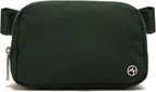 Pander Everywhere Belt Bag for Women, Fashion Waist Packs, Crossbody Bags with Adjustable Strap (Legacy Green).
